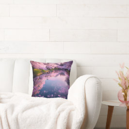 Omkeerbaar Sakura (Cherry Blossom Tree) Kussen