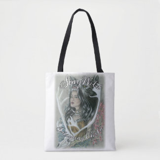 Omkeerbaar verblijf Wild Inupiaq Child/Natchiq <3 Tote Bag