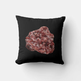 Omkeerbare Andradietgranaat en Calcietkristal Kussen