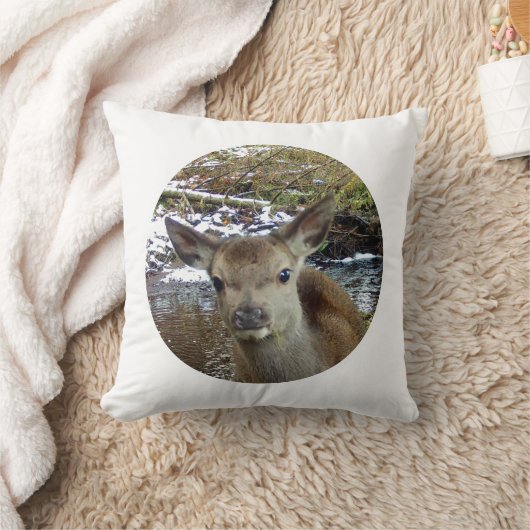 Omkeerbare babysierhertenlumbale kussen (Deken)