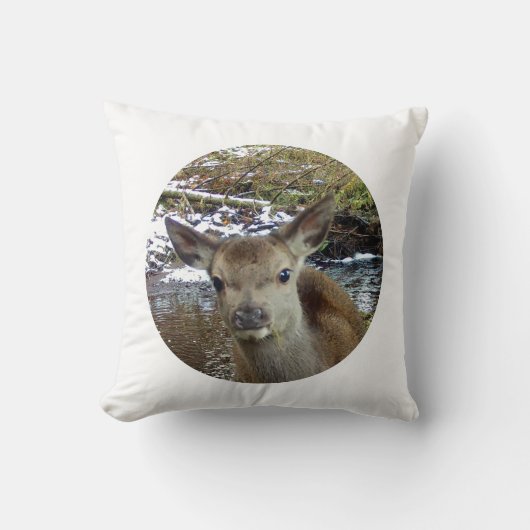 Omkeerbare babysierhertenlumbale kussen (Voorkant)