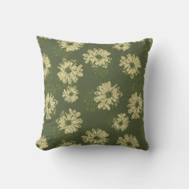 Omkeerbare Bloemen en de Plaid van Waterman Kussen