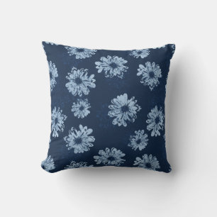 Omkeerbare Bloemen en de Plaid van Waterman Kussen