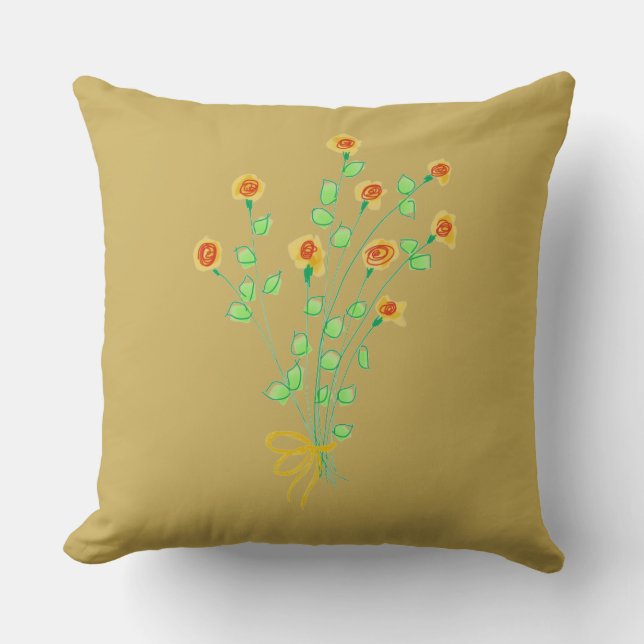 Omkeerbare Classy Gold Pillow Kussen (Voorkant)
