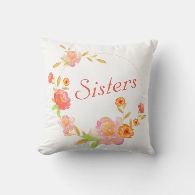 Omkeerbare douanesisters met drijvers kussen (Voorkant)