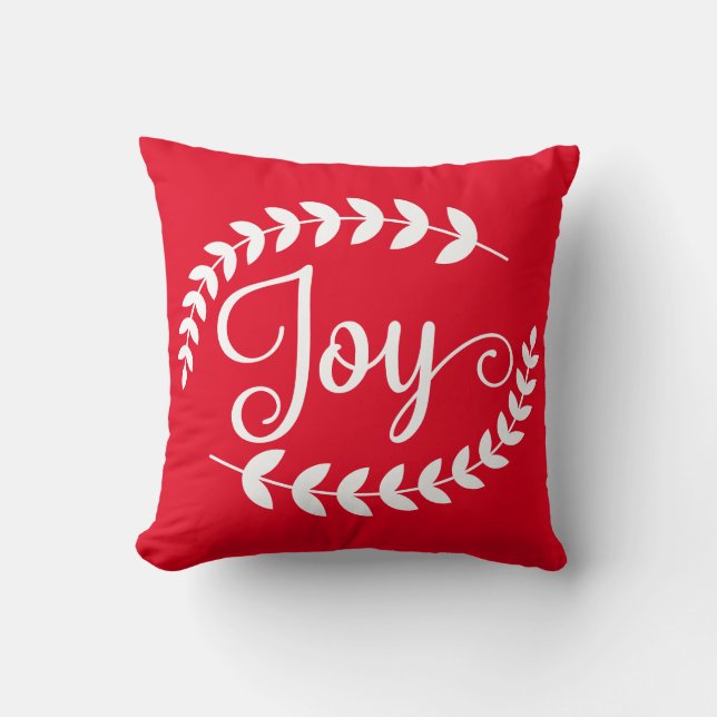 Omkeerbare feestkerst kussen (Voorkant)