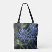 Omkeerbare florale oversteekplaats tote bag (Achterkant)