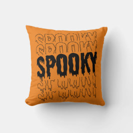Omkeerbare griezelige Halloween  Kussen