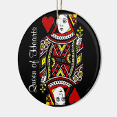 Omkeerbare hartenkoningin Ornament (Links)