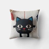 Omkeerbare Kerstmis in juli Kussen: Twee Zomervaka Kussen (Achterkant)