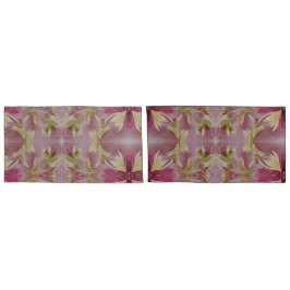 Omkeerbare kussen Hoesjes met olijf en Bourgogne Kussensloop