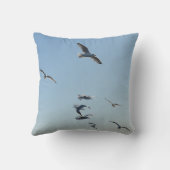 Omkeerbare meeuwen vliegen kussen (Achterkant)