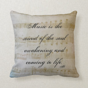 Omkeerbare muziekkussen kussen