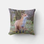 Omkeerbare rode vos kussen (Voorkant)