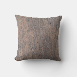 Omkeerbare roze in grijs getextureerde, vast achte kussen