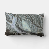 Omkeerbare Spooky Buzzard op Tak Kussen (Achterkant)