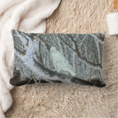 Omkeerbare Spooky Buzzard op Tak Kussen (Deken)