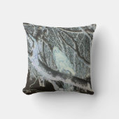 Omkeerbare Spooky Buzzard op Tak Kussen (Voorkant)