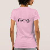 Omkeerbare Spure Top - Ik hou van mijn t-shirt. (Achterkant)