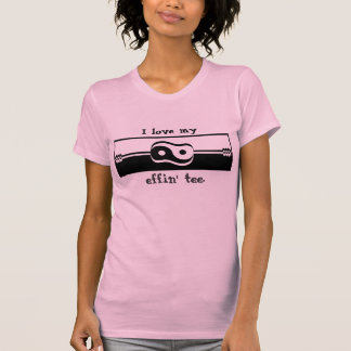 Omkeerbare Spure Top - Ik hou van mijn t-shirt.