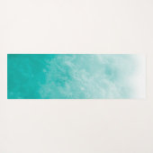 Omkeerbare Turquoise Beach Waves Yoga Mat (Achterkant (horizontaal))