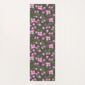 Omkeerbare Waterverf Florals Yoga Mat (Achterkant)