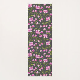 Omkeerbare Waterverf Florals Yoga Mat