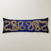 Omkeerbare wilde Natuur boa constrictor slang Lichaamskussen (Voorkant)