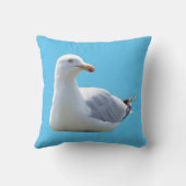 Omkeerbare zeemeeuw liggend kussen (Achterkant)