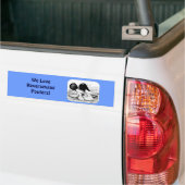 Omkeerstekens Bumpersticker (Op Truck)