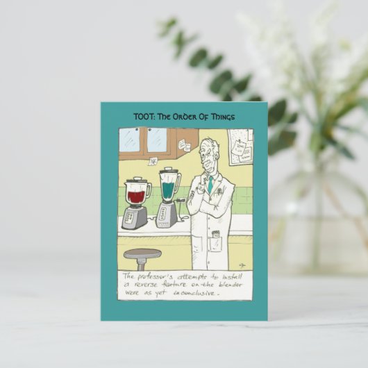 Omkeren Briefkaart (Staand voorkant)