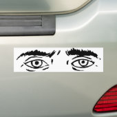 Omkeren Bumpersticker (Op auto)