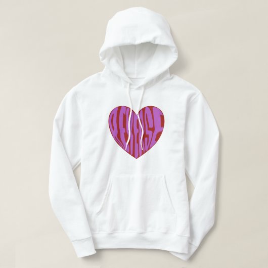 Omkeren Hoodie (Design voorkant)