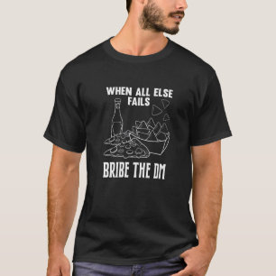 Omkopen De DM Tabletop Gaming Dungeon RPG Role Pla T-shirt
