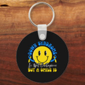 Omlaag bewustzijn Extra chromosoomtoerisme Sleutelhanger (Voorkant)