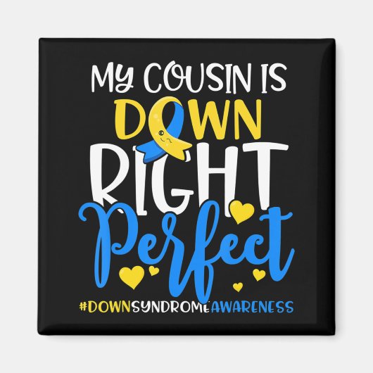 Omlaag bewustzijn Mijn Nephew is rechtsonder Magneet (Voorkant)