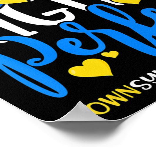 Omlaag bewustzijn Mijn Nephew is rechtsonder Poster (Hoek)