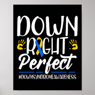 Omlaag bewustzijn van syndroom helemaal naar bened poster
