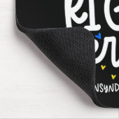 Omlaag bewustzijn van syndroom naar beneden Perfec Muismat (Hoek)