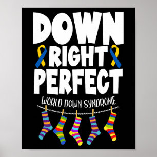 Omlaag bewustzijn van syndroom Rechts - Perfect 1 Poster