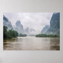 Omlaag bij de Yangshuo rivier