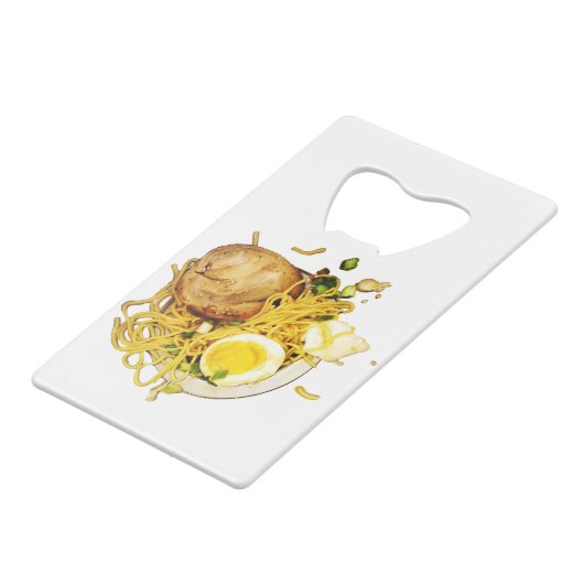 Omlaag de afvoer creditkaart flessenopener (Voorkant Gekanteld)