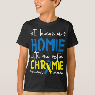 Omlaag de Bewustmaking van het Syndrome voor Vrien T-shirt