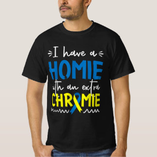 Omlaag de Bewustmaking van het Syndrome voor Vrien T-shirt