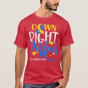 Omlaag de Bewustmaking van het Syndroom Juiste Per T-shirt