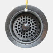 Omlaag de Drain Keramisch Ornament (Voorkant)