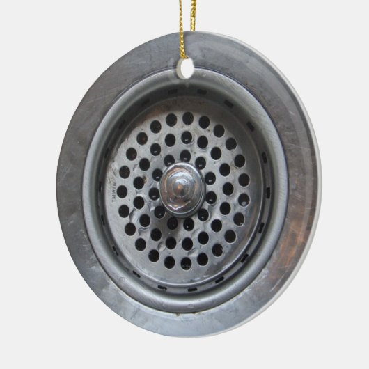 Omlaag de Drain Keramisch Ornament (Links)