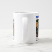 Omlaag de Grote KoffieMok van het konijnengat (Achterkant)