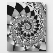 "Omlaag de Konijnenhol" Grote Plak Fotoplaat (Voorkant)