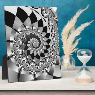 "Omlaag de Konijnenhol" Grote Plak Fotoplaat